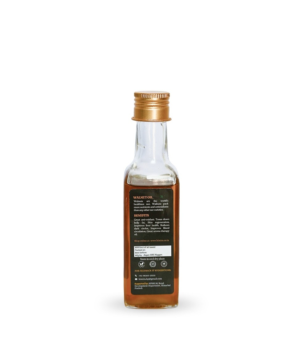 Walnut Oil – Himalayan Cold-Pressed Pure Akhrot Ka Tel - Image 3
