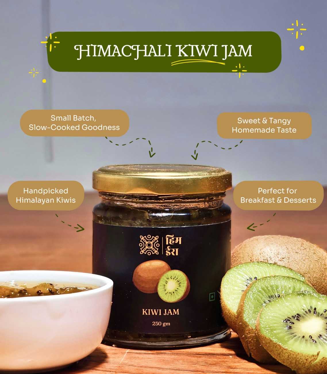 Himachali Kiwi Jam – Sweet & Tangy - Image 4