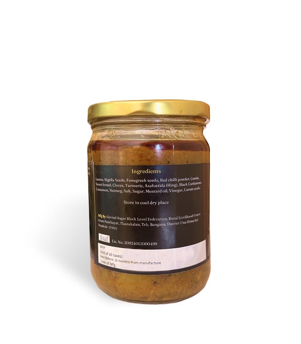 Lemon Pickle – Sweet & Tangy Nimbu Ka Achar - Image 3
