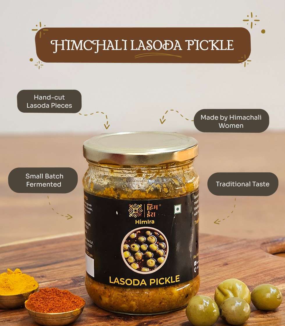 Lasoda Pickle – Himachali Lasode ka Achar (Gunda Achar) - Image 2