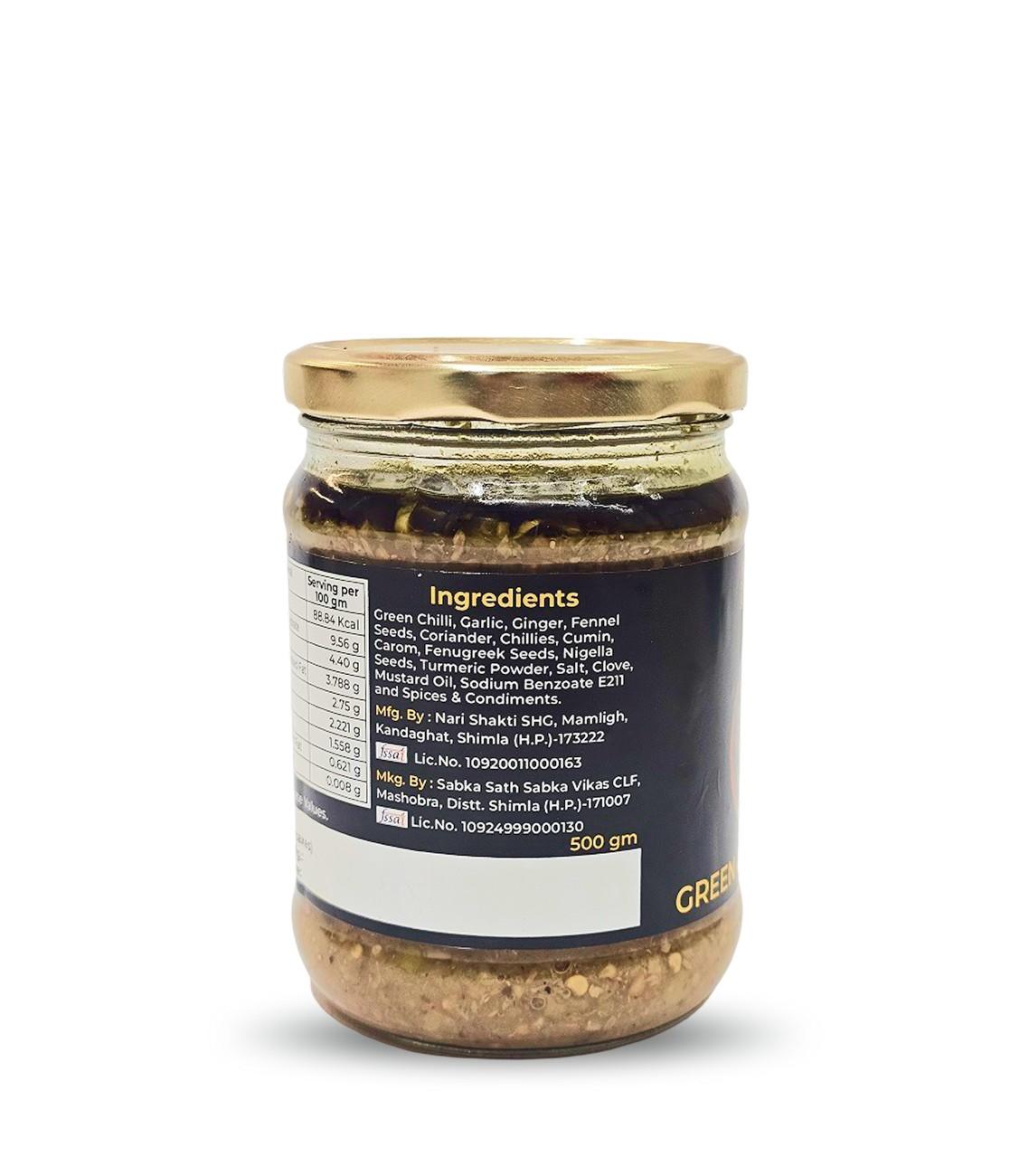 Green Chilli Chukh – Pahadi Spicy Himachali Condiment - Image 4