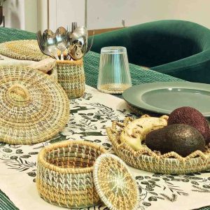 Kusha Grass Table Set- From the Forest of Himachal to Your Table