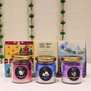 Diwali Candle Gift Box: Natural Fragrance