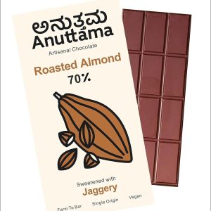 Anutama Artisanal - Roasted Almond Chocolate