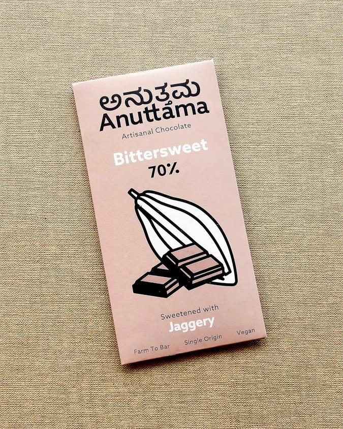 Anuttama Artisanal - Bittersweet Chocolate