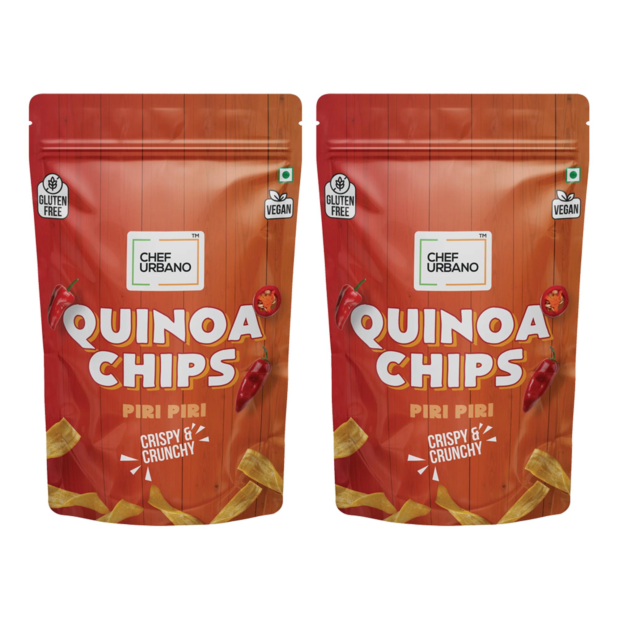 Chef Urbano Chips Quinoa Piri Piri Pouch 85 Gms (MRP: Rs. 149/-) - Image 4