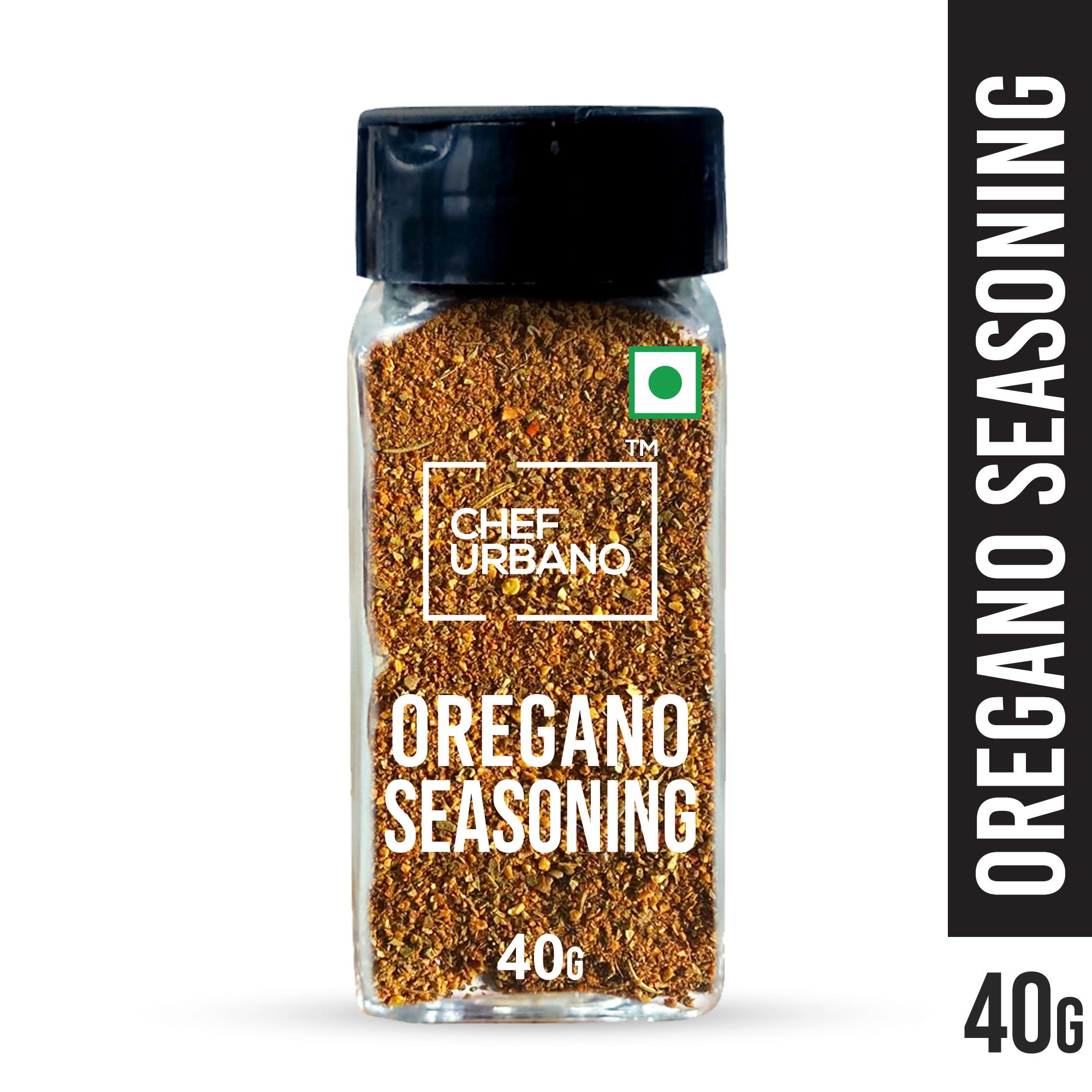 Chef Urbano Spice Mixes Oregano Seasoning Sprinkler 40 Gms (MRP: Rs. 105/-) - Image 2