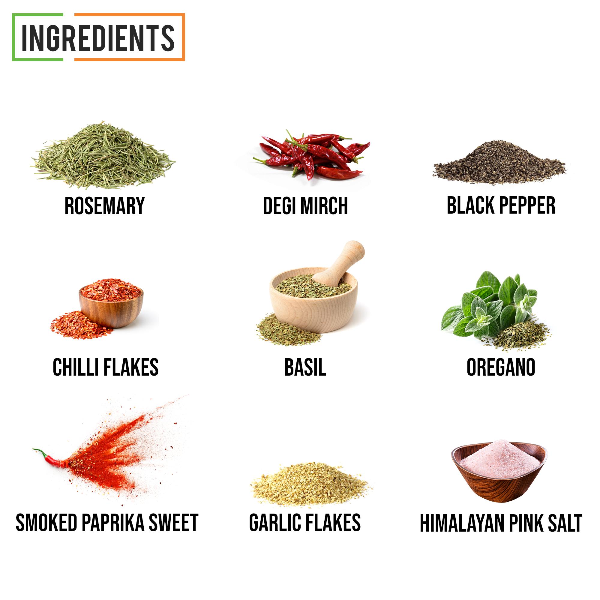 Chef Urbano Spice Mixes Oregano Seasoning Sprinkler 40 Gms (MRP: Rs. 105/-) - Image 4