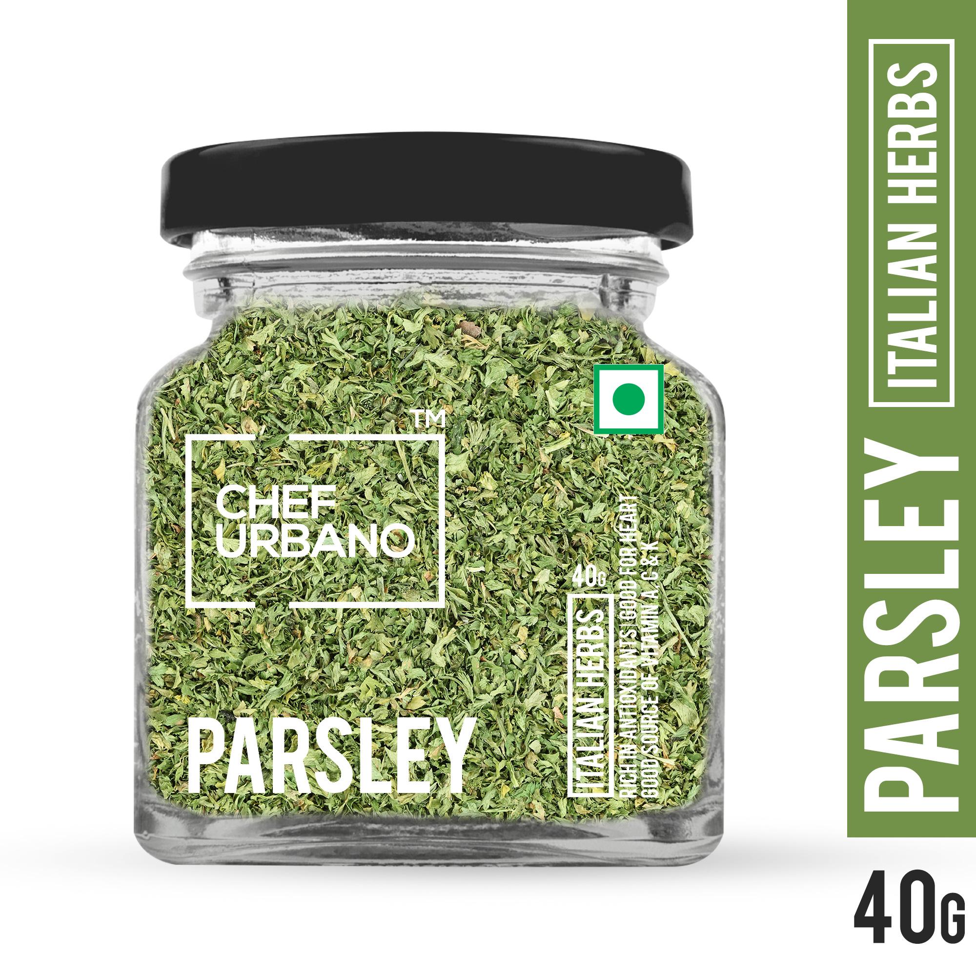 Chef Urbano Herbs Parsley Bottle 40 Gms (MRP: Rs. 150/-) - Image 2