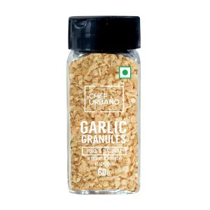 Chef Urbano Spices Garlic Granules Sprinkler 60 Gms (MRP: Rs. 99/-)