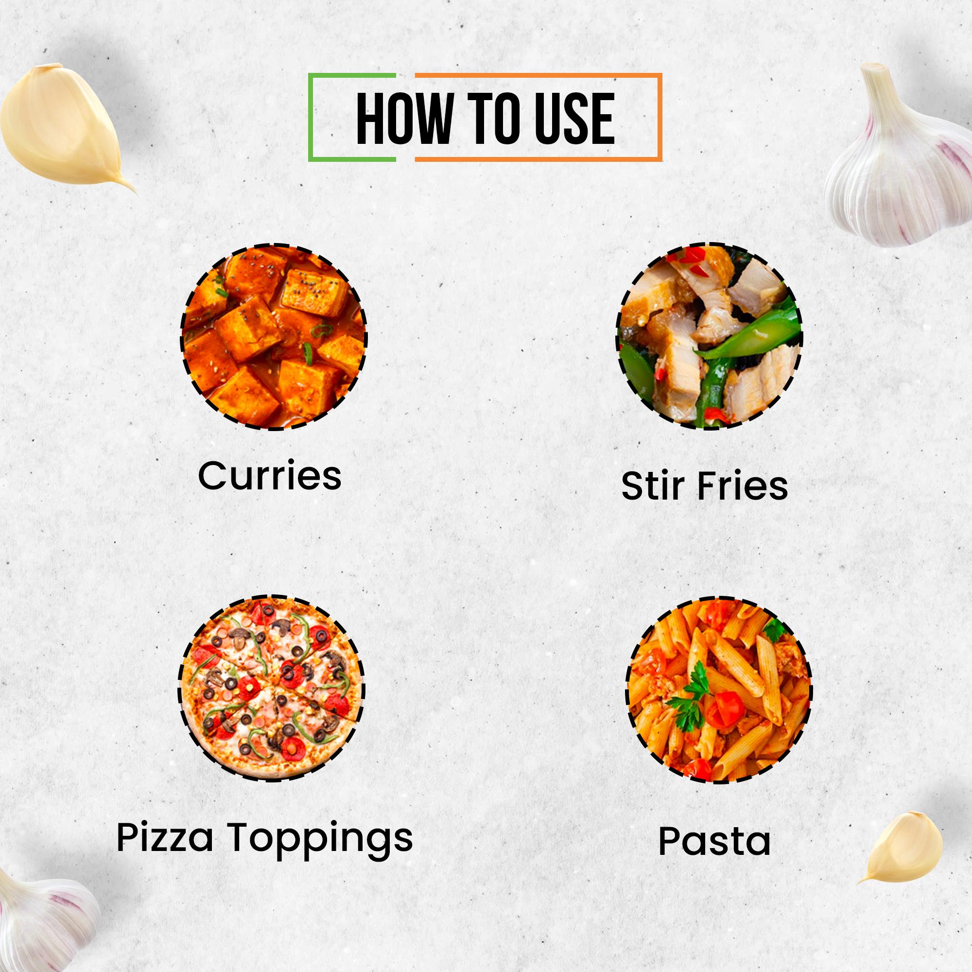 Chef Urbano Spices Garlic Granules Sprinkler 60 Gms (MRP: Rs. 99/-) - Image 3