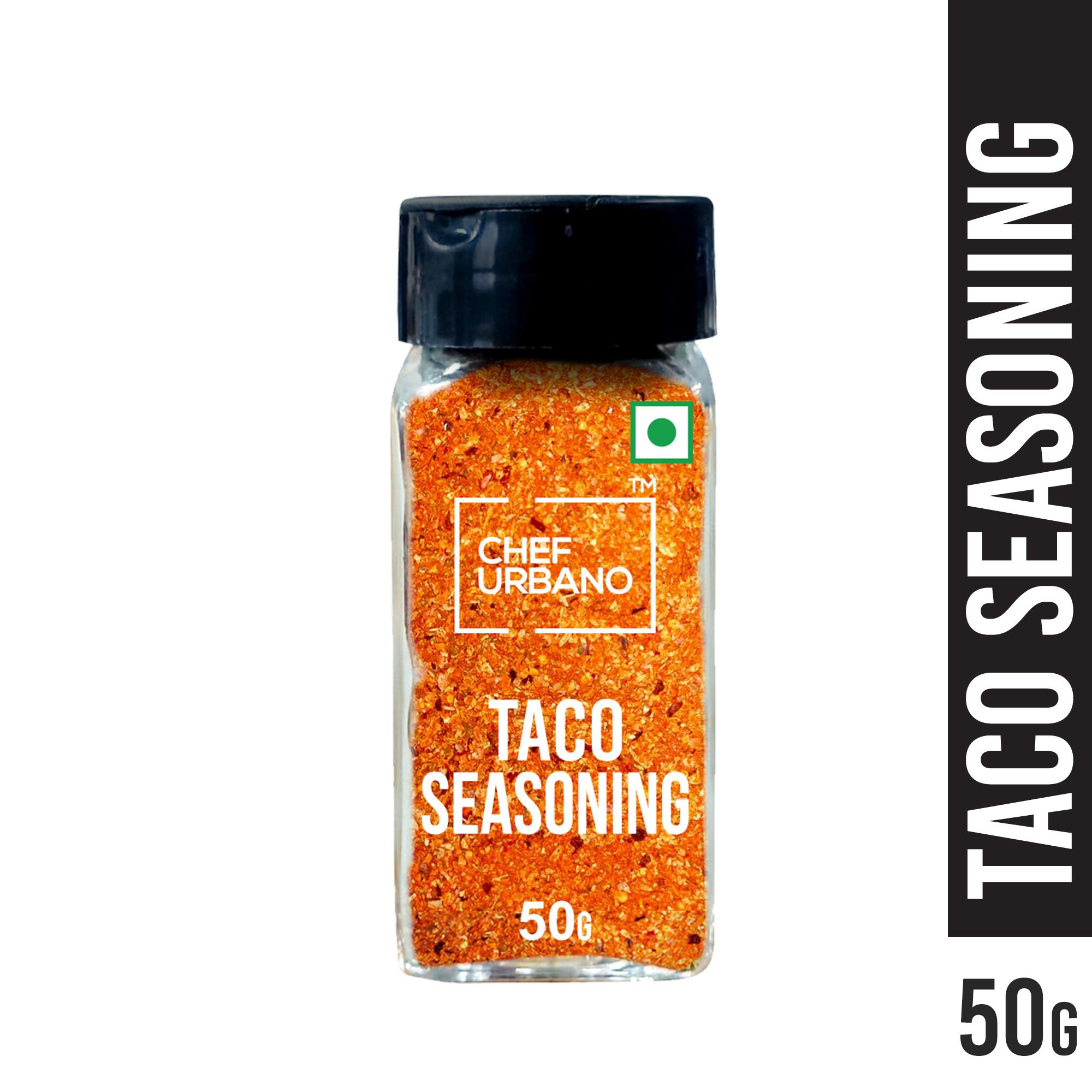 Chef Urbano Spice Mixes Taco Seasoning Sprinkler 50 Gms (MRP: Rs. 140/-) - Image 2