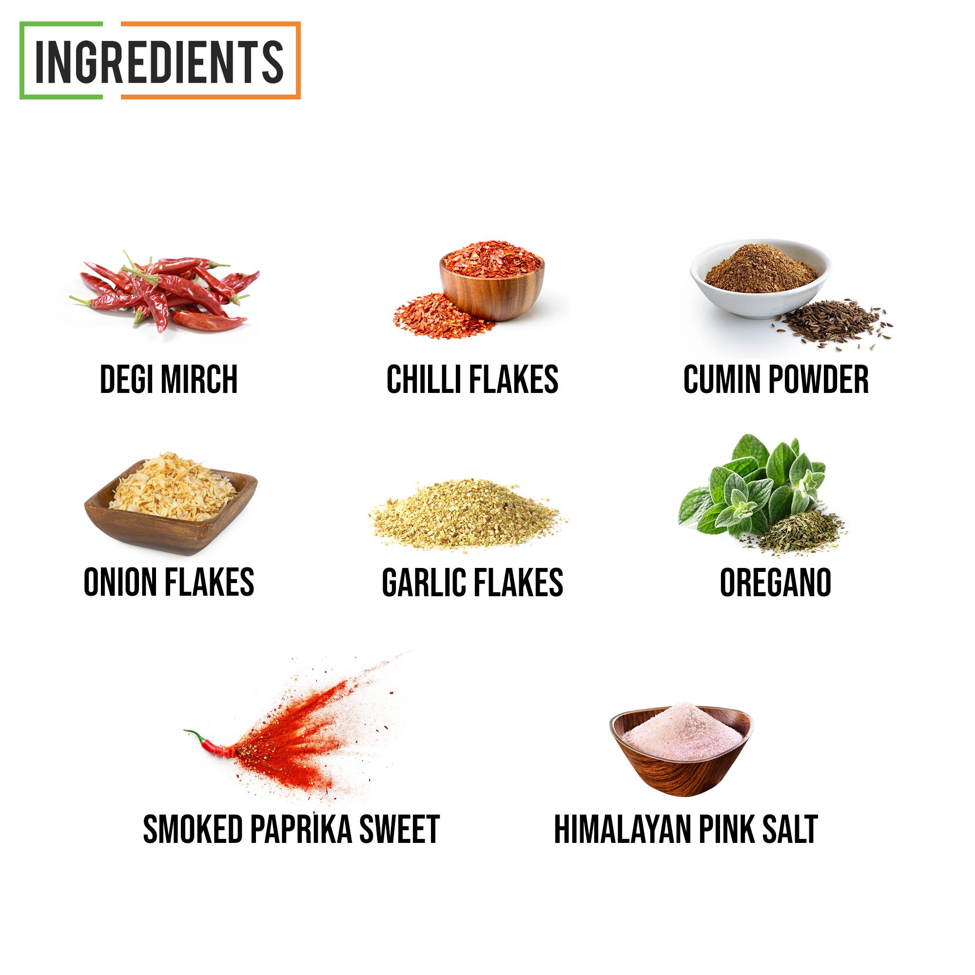 Chef Urbano Spice Mixes Taco Seasoning Sprinkler 50 Gms (MRP: Rs. 140/-) - Image 4