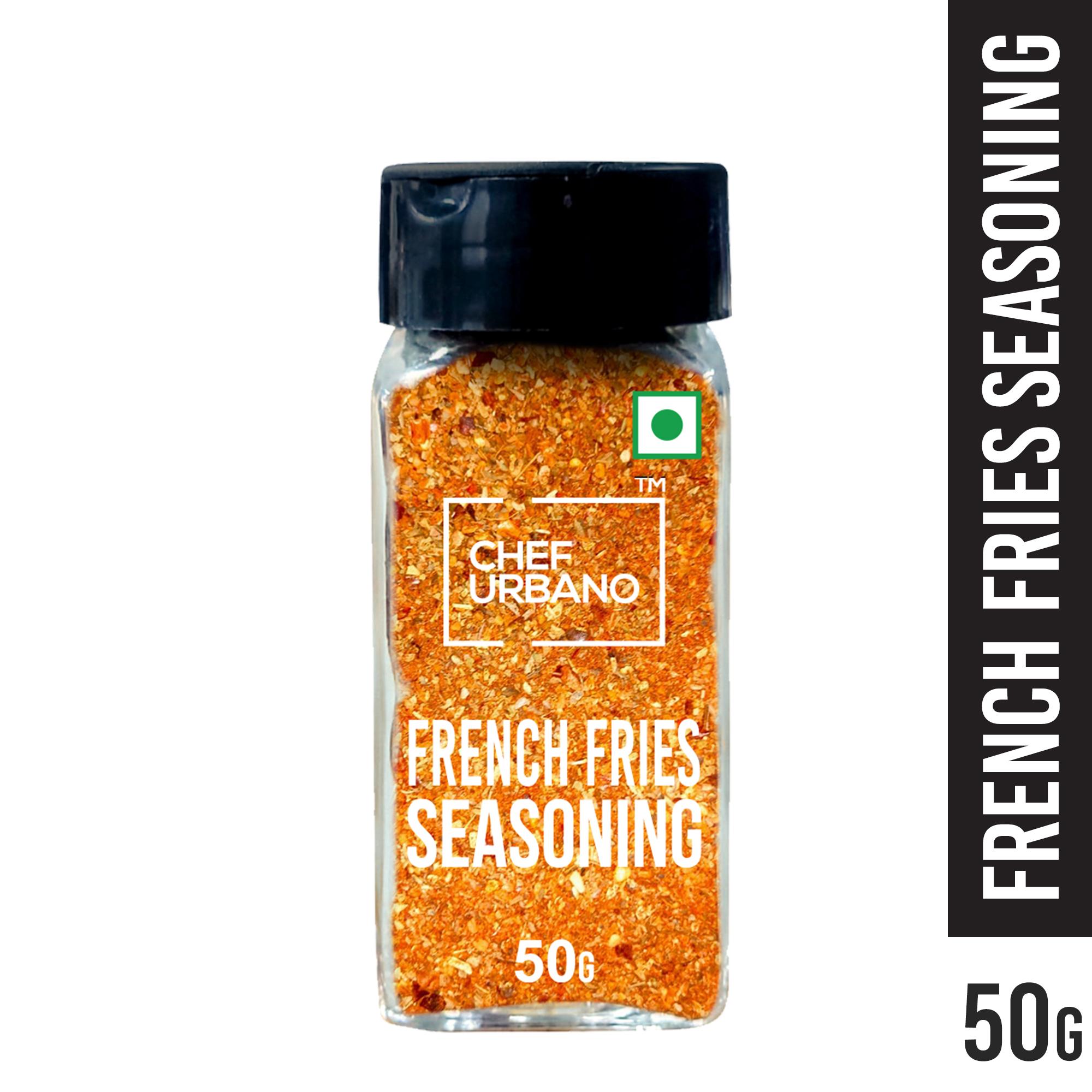 Chef Urbano Spice Mixes French Fries Seasoning Sprinkler 50 Gms (MRP: Rs. 140/-) - Image 2