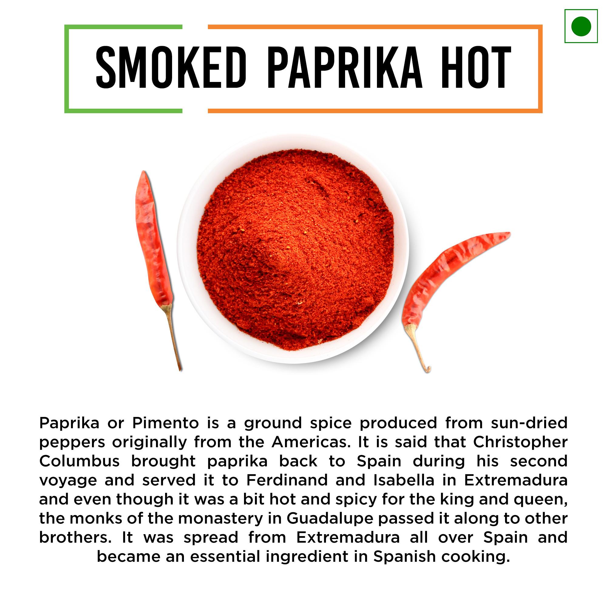 Chef Urbano Smoked Paprika Hot Bottle 100 Gms (MRP: Rs. 399/-) - Image 5