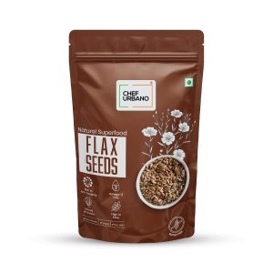Chef Urbano Seeds Flax Pouch 300 Gms (MRP: Rs. 149/-)