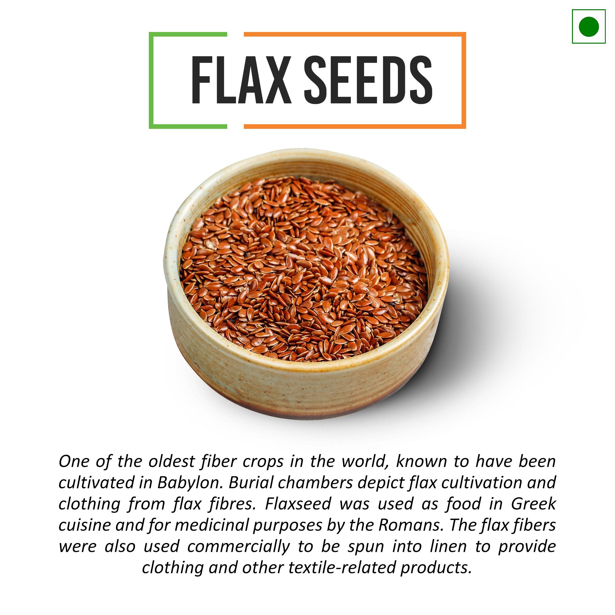 Chef Urbano Seeds Flax Pouch 300 Gms (MRP: Rs. 149/-) - Image 4