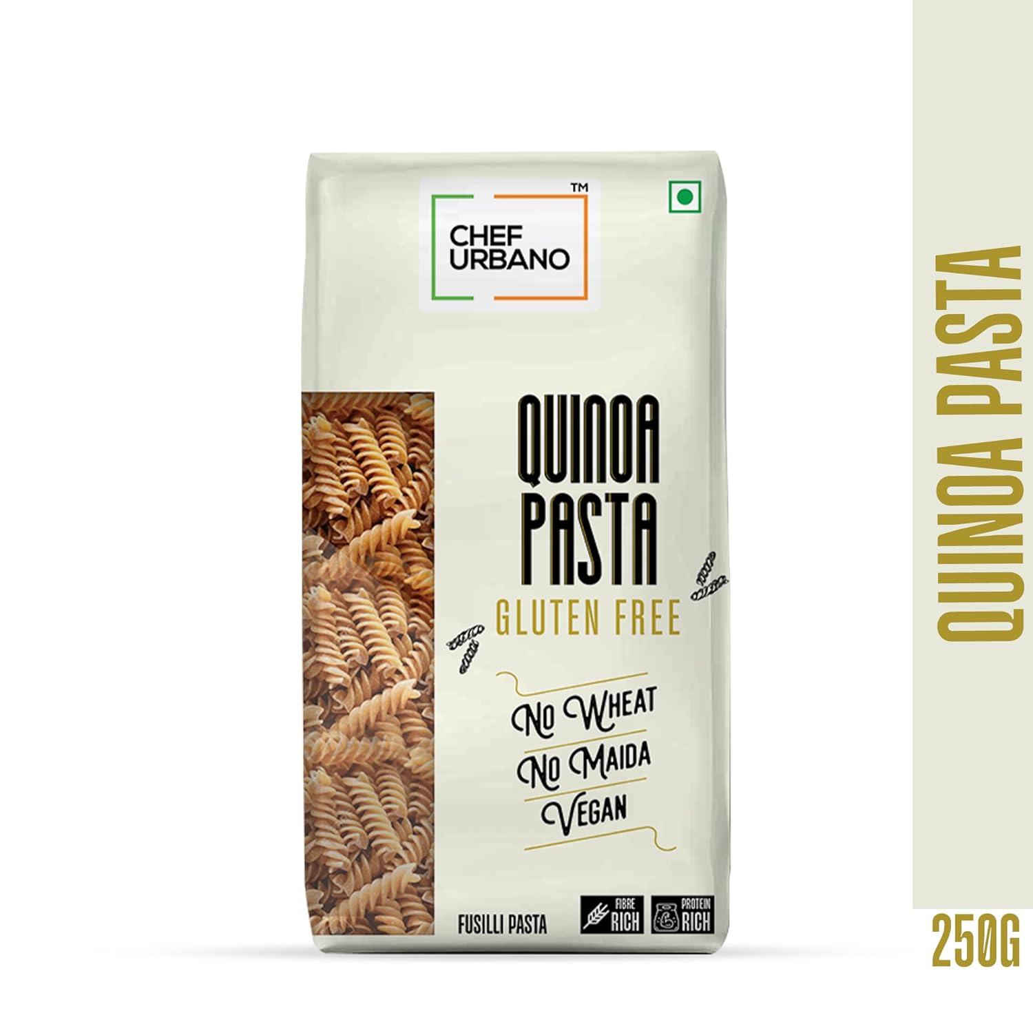 Chef Urbano Pasta Quinoa Fusilli Pouch 250 Gms (MRP: Rs. 235/-) - Image 5