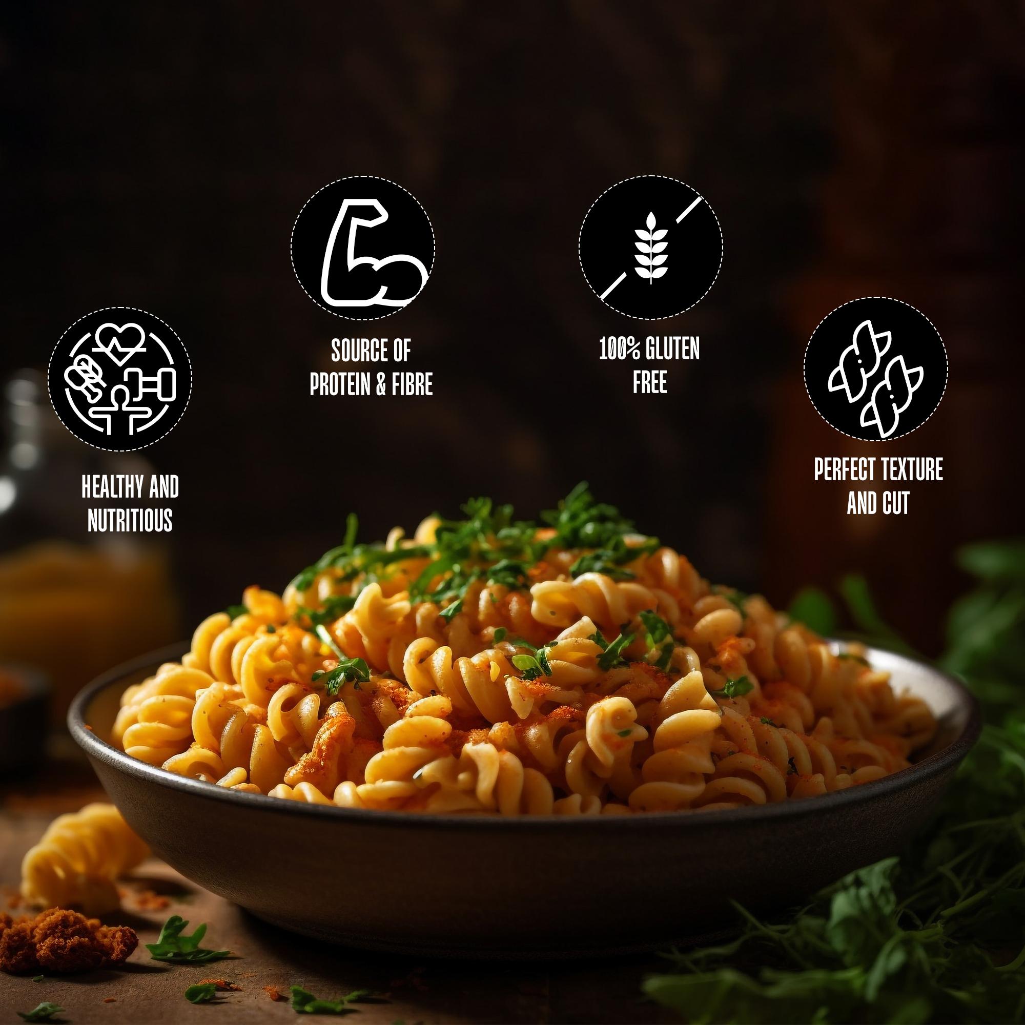 Chef Urbano Pasta Multi Veggie Fusilli Pouch 250 Gms (MRP: Rs. 170/-) - Image 5