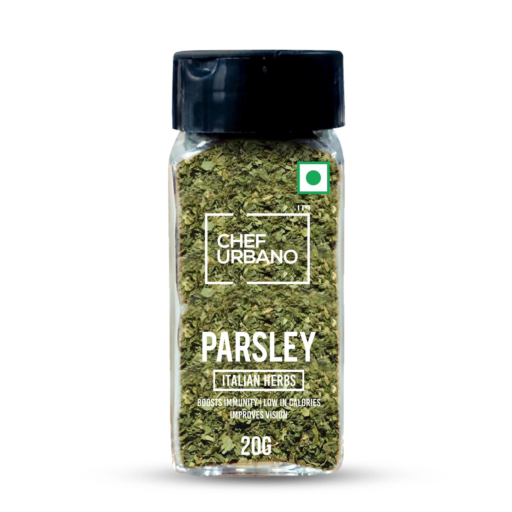 Chef Urbano Herbs Parsley Sprinkler 20 Gms (MRP: Rs. 99/-)
