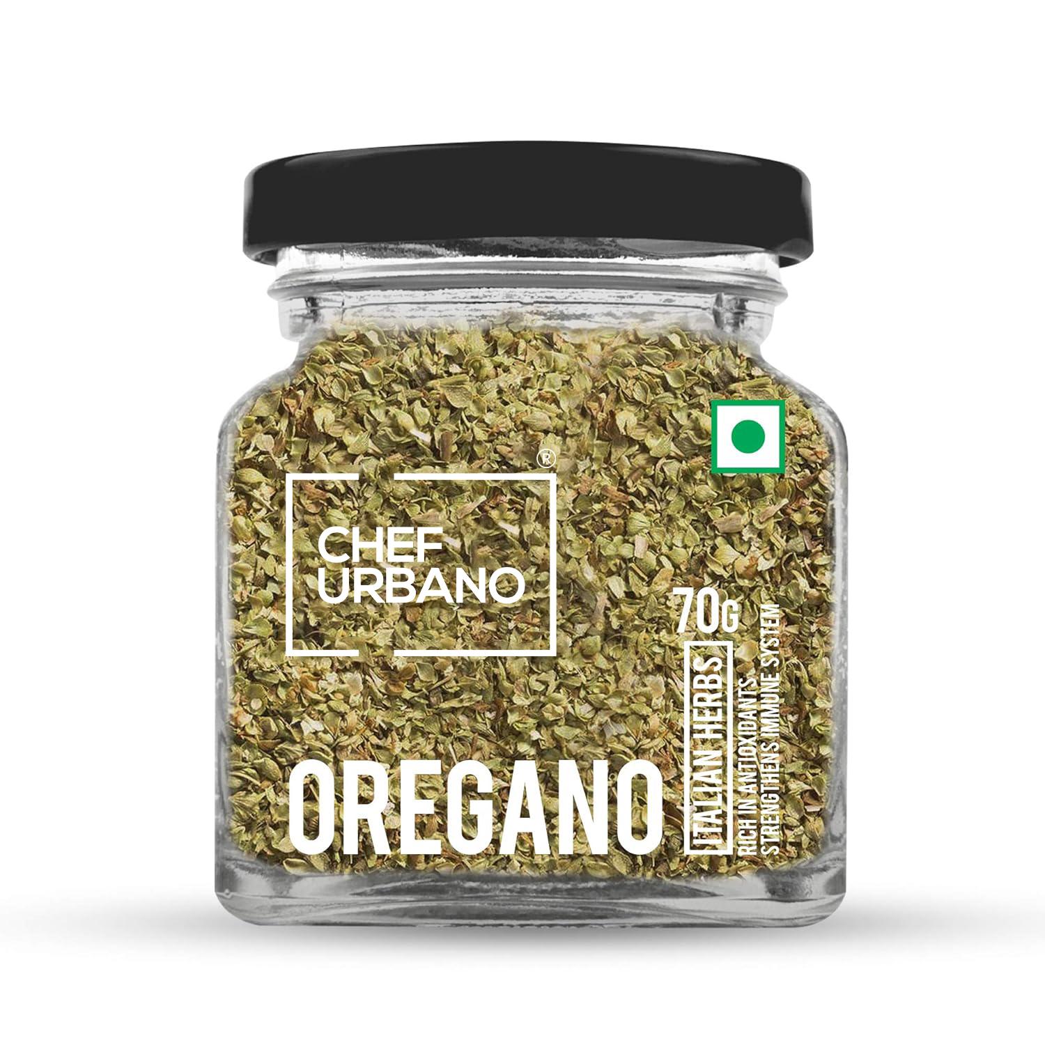Chef Urbano Herbs Oregano Bottle 70 Gms (MRP: Rs. 150/-)