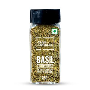 Chef Urbano Herbs Basil Sprinkler 25 Gms (MRP: Rs. 99/-)