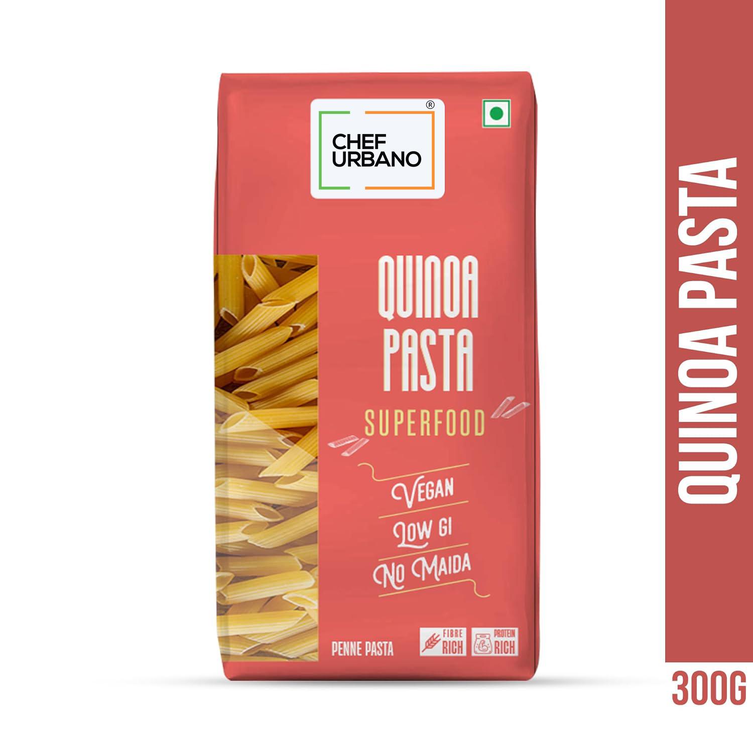 Chef Urbano Pasta Quinoa Penne Pouch 300 Gms (MRP: Rs. 260/-) - Image 2
