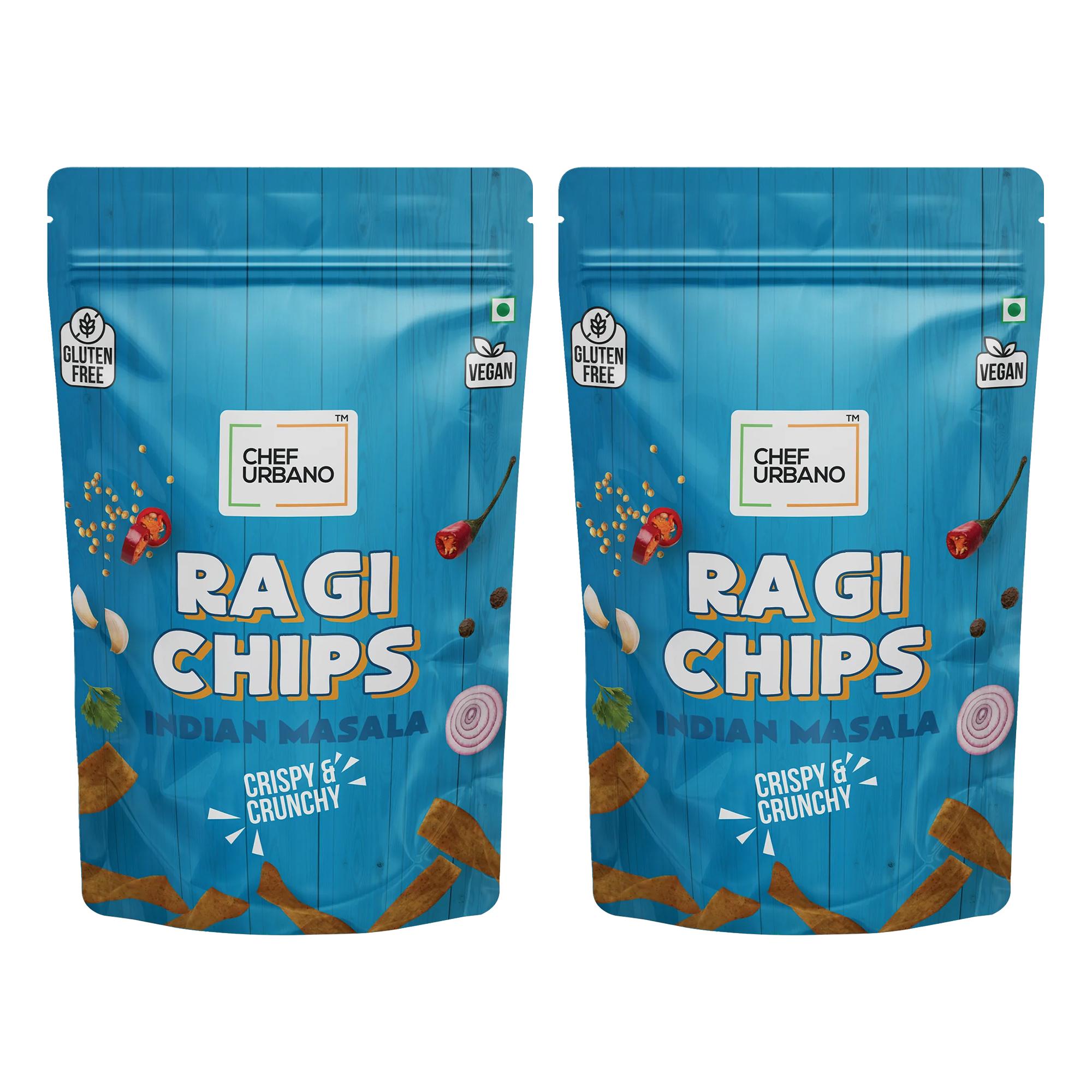 Chef Urbano Chips Ragi Indian Masala Pouch 85 Gms (MRP: Rs. 149/-) - Image 5