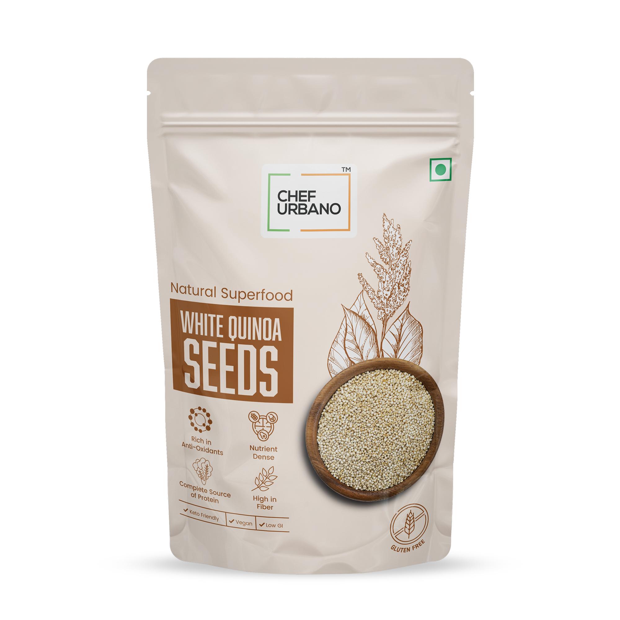 Chef Urbano Seeds White Quinoa Pouch 1 Kg (MRP: Rs. 299/-) - Image 2