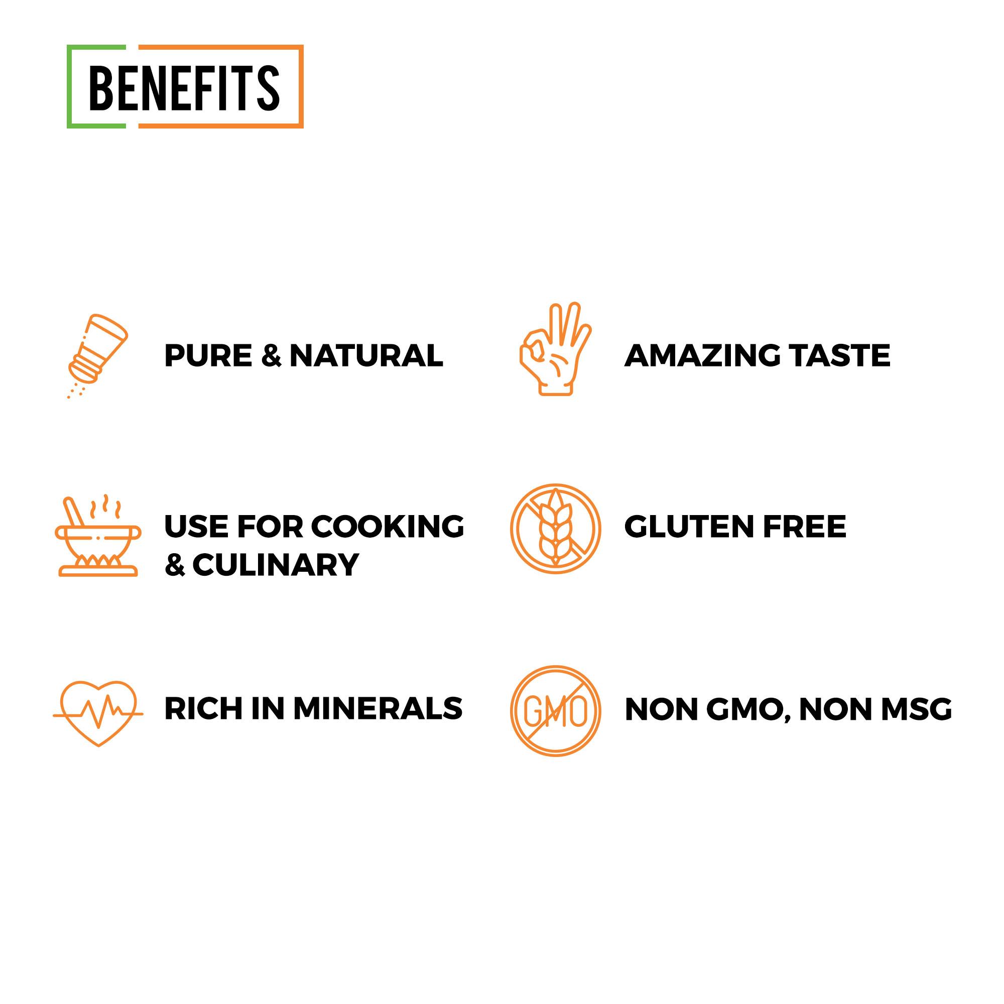 Chef Urbano Combo Himalayan Pink Salt Pouch 1 Kg Pack Of 2 - Image 3