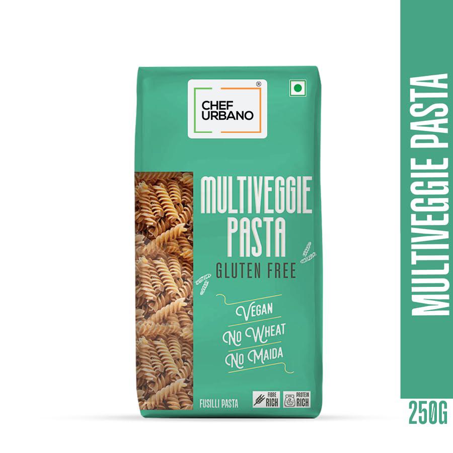 Chef Urbano Combo Pasta Multi Veggie Fusilli Pouch 250 Gms Pack Of 2 - Image 2
