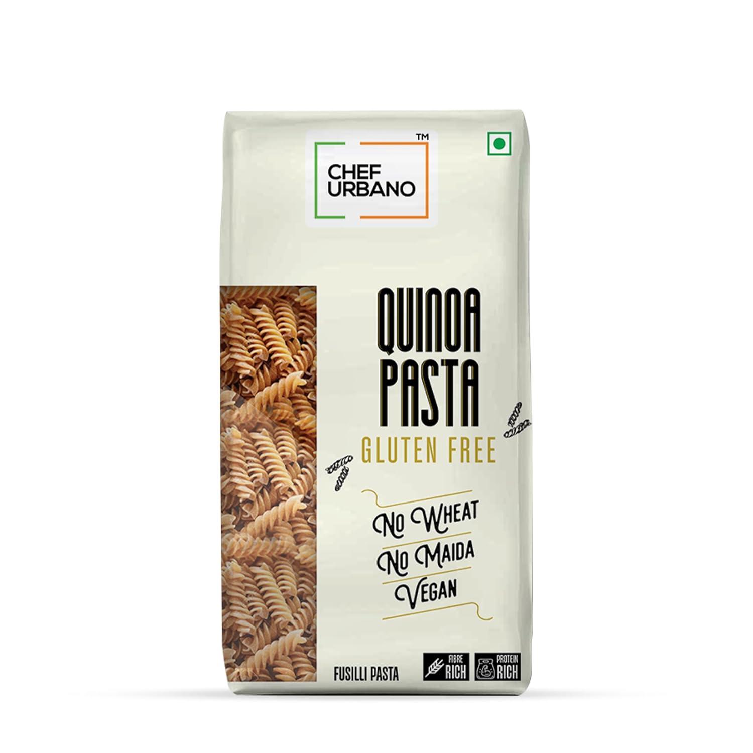 Chef Urbano Combo Pasta Quinoa Fusilli Pouch 250 Gms Pack Of 2