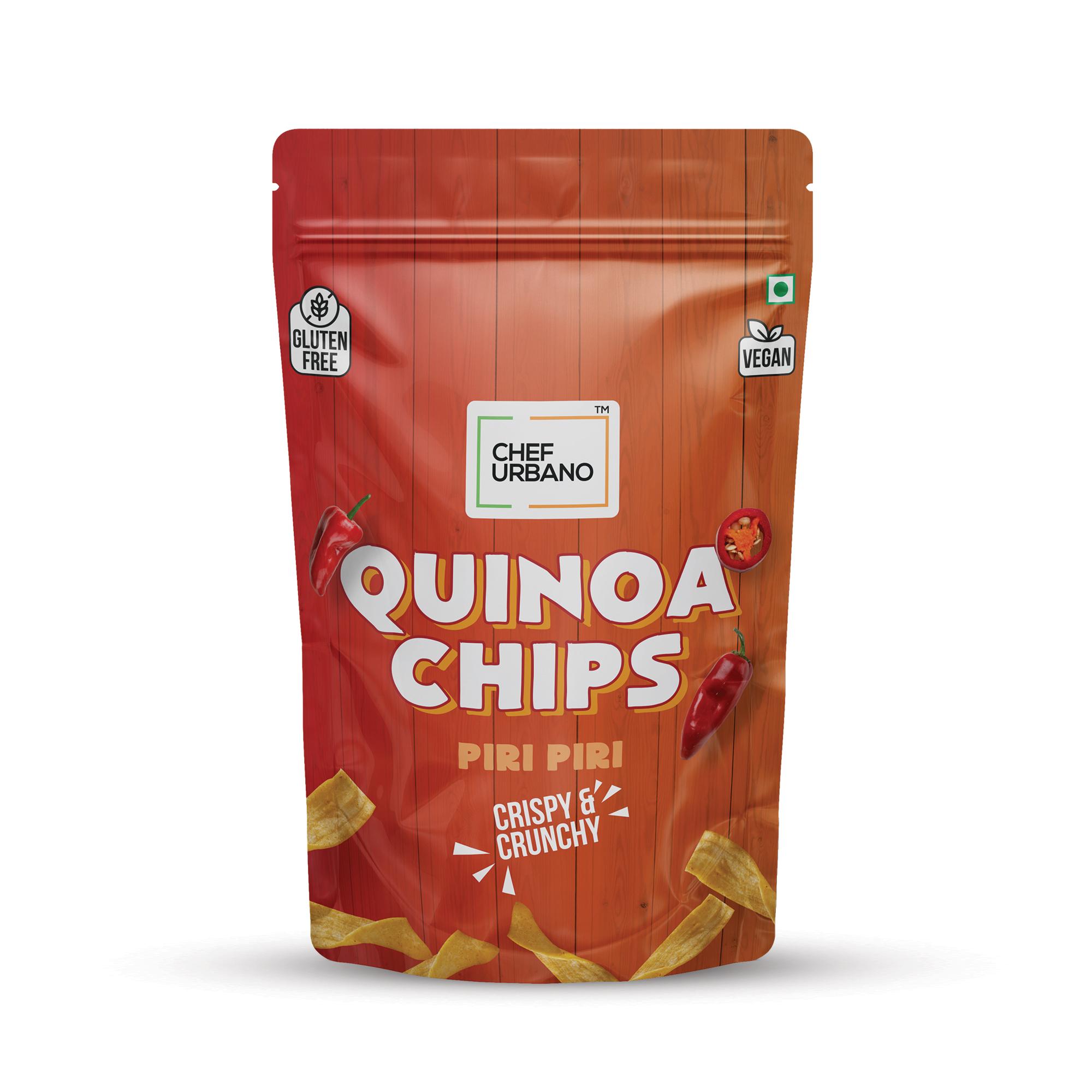 Chef Urbano Combo Chips Quinoa Piri Piri Pouch 85 Gms Pack Of 2 - Image 5