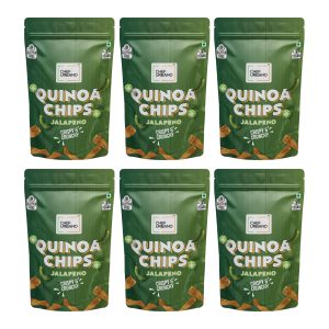 Chef Urbano Combo Chips Quinoa Jalapeno Pouch 85 Gms Pack Of 6