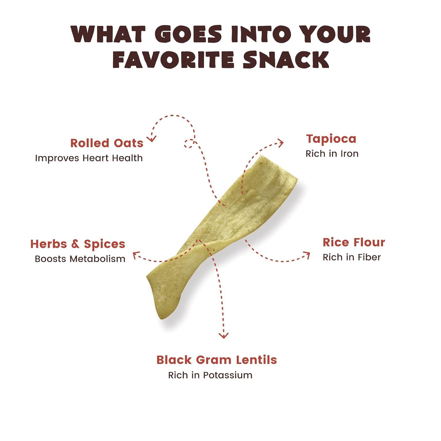 Chef Urbano Combo Chips Oats Cream & Onion Pouch 85 Gms Pack Of 6 - Image 4