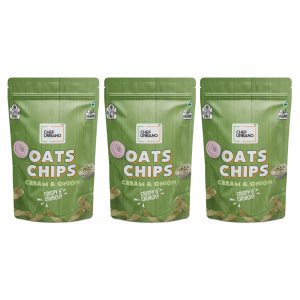 Chef Urbano Combo Chips Oats Cream & Onion Pouch 85 Gms Pack Of 3